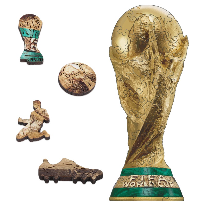 Puzzle Map World - Teka-teki Kayu Mini untuk Dewasa FIFA