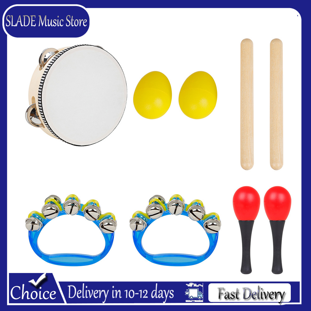 Kids Education Bell - 5 Buah Set Perkusi Orff Anak-anak,