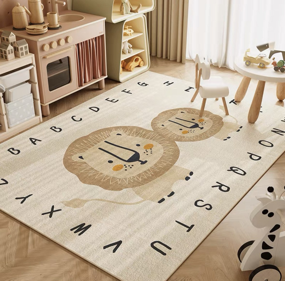 Kids Education Room - VIKAMA Karpet Merangkak Bayi Motif Singa