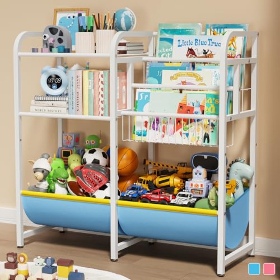 Montessori Shelf Toy - Rak Buku dan Penyimpanan Mainan 3
