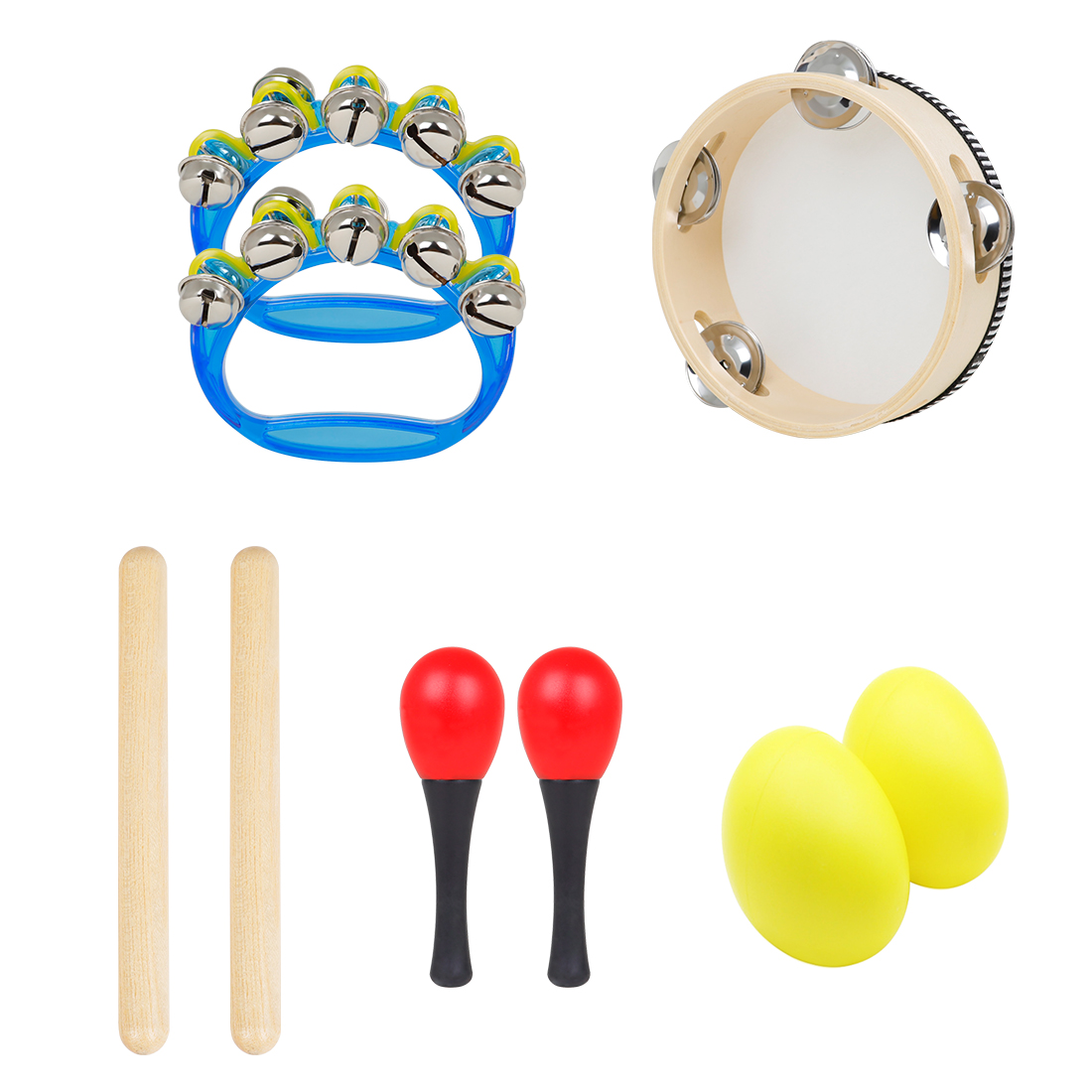 5 Buah Set Perkusi Orff Anak-a - Kids Education Bell ulasan dan harga