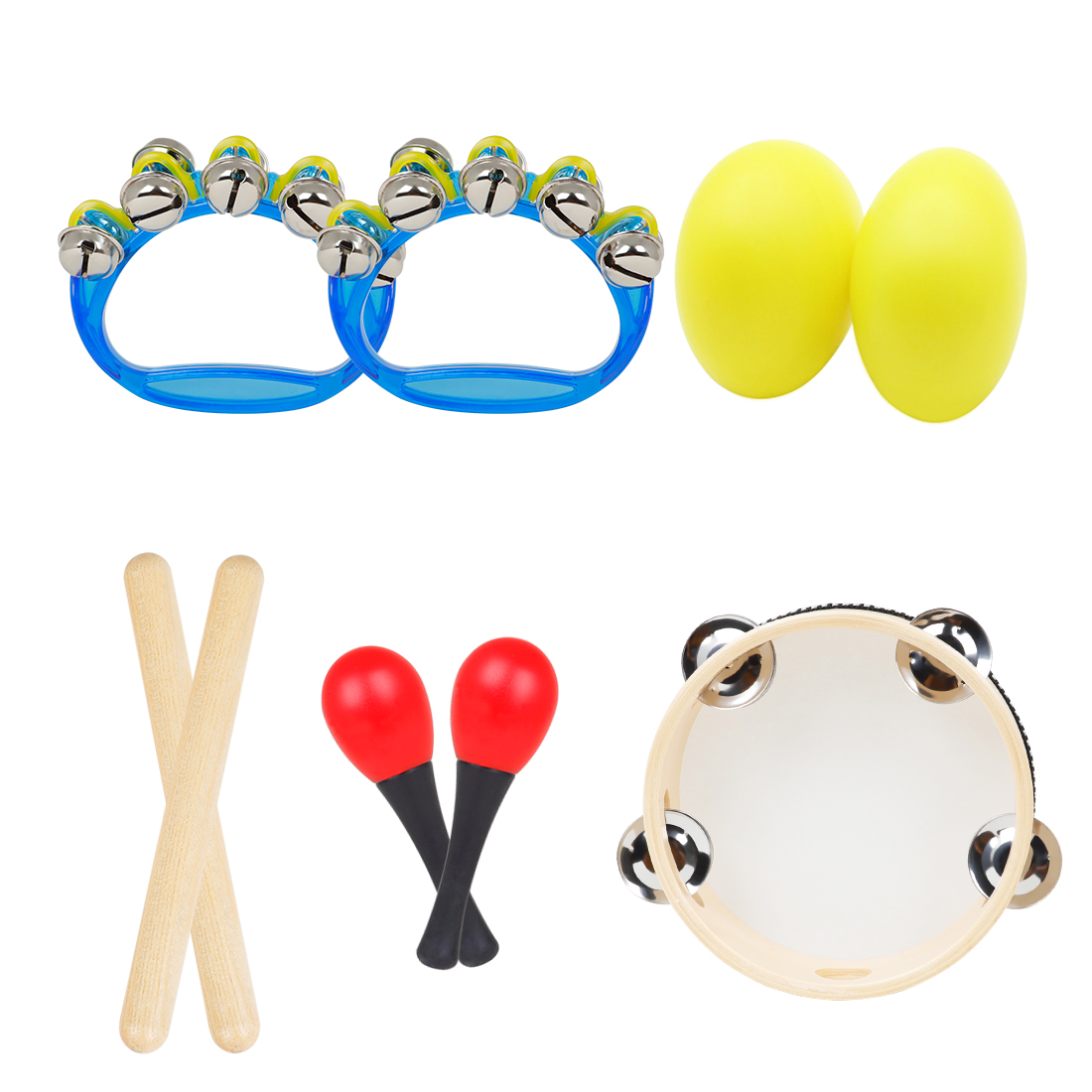 5 Buah Set Perkusi Orff Anak-a - Kids Education Bell ulasan dan harga