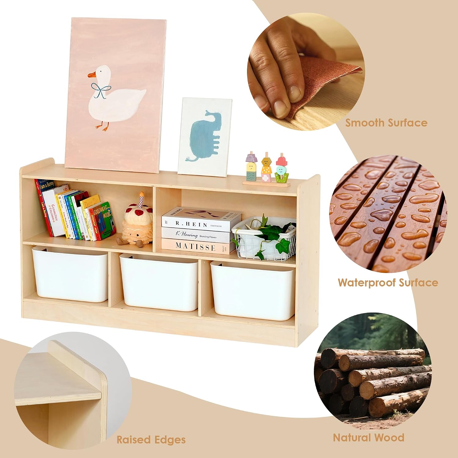 Rak Buku dan Mainan Montessori - Montessori Shelf Toy ulasan dan harga