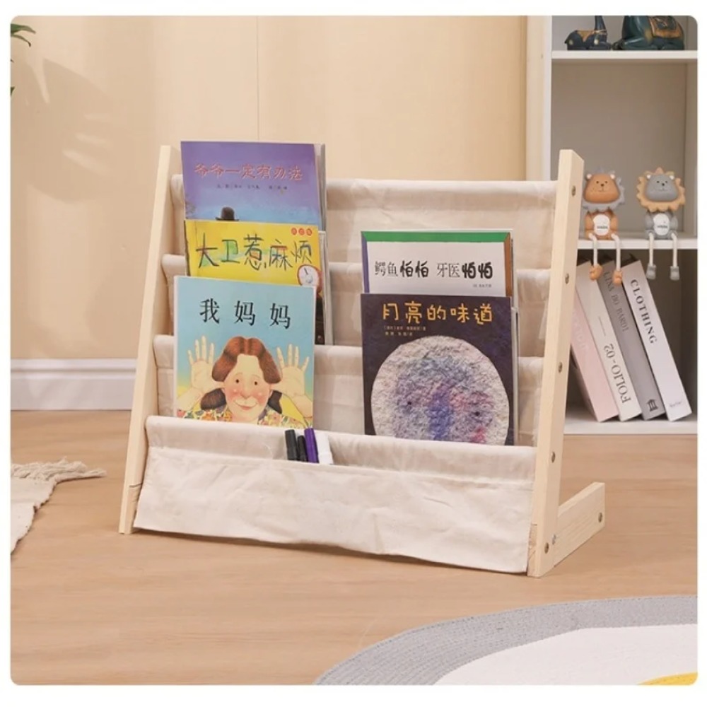 Rak Buku Kayu, Rak Penyimpanan - Montessori Shelf Toy ulasan dan harga