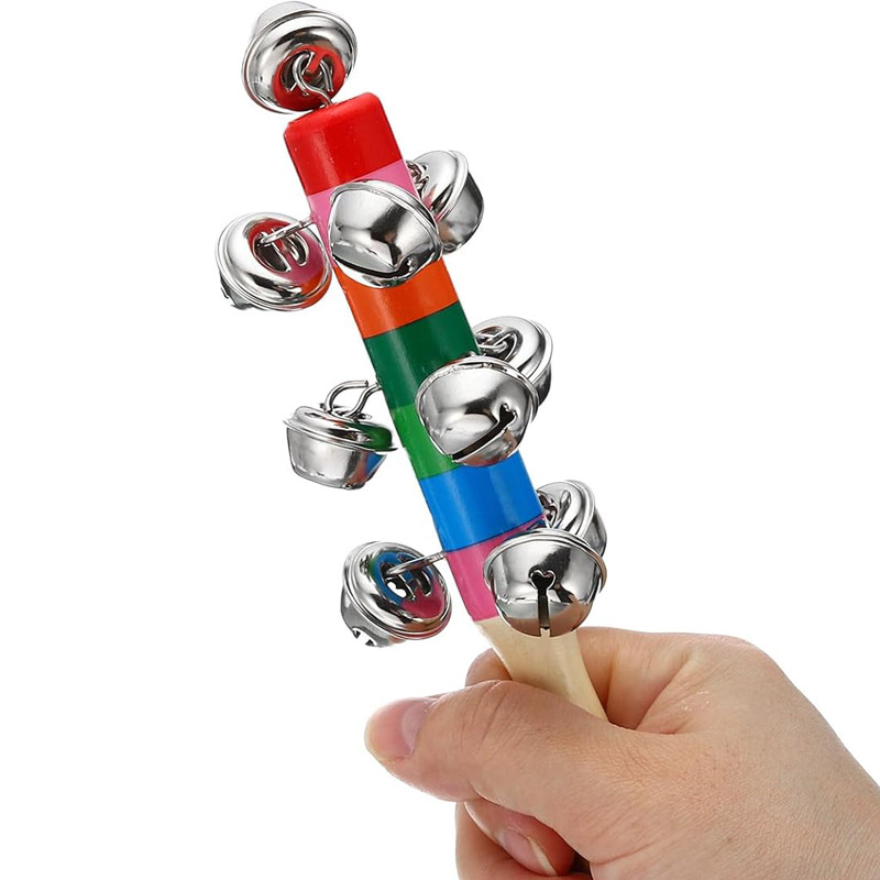 5 Buah Lonceng Tangan Jingle K - Kids Education Bell ulasan dan harga
