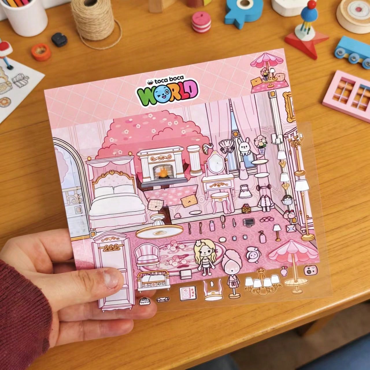 Kit Stiker Kerajinan DIY Kamar - Kids Education Room ulasan dan harga