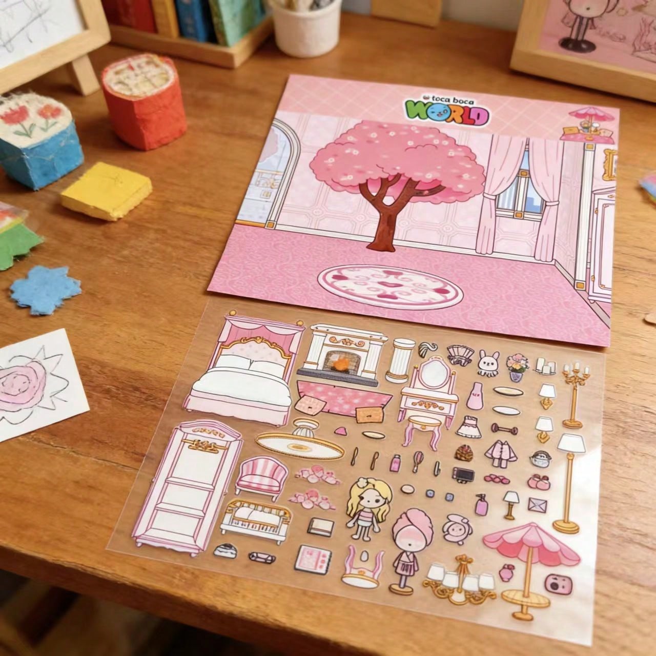 Kit Stiker Kerajinan DIY Kamar - Kids Education Room ulasan dan harga
