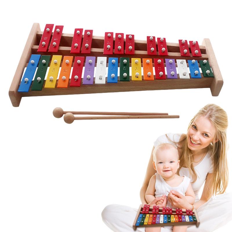 27 Note Xylophone bel tangan w - Kids Education Bell ulasan dan harga