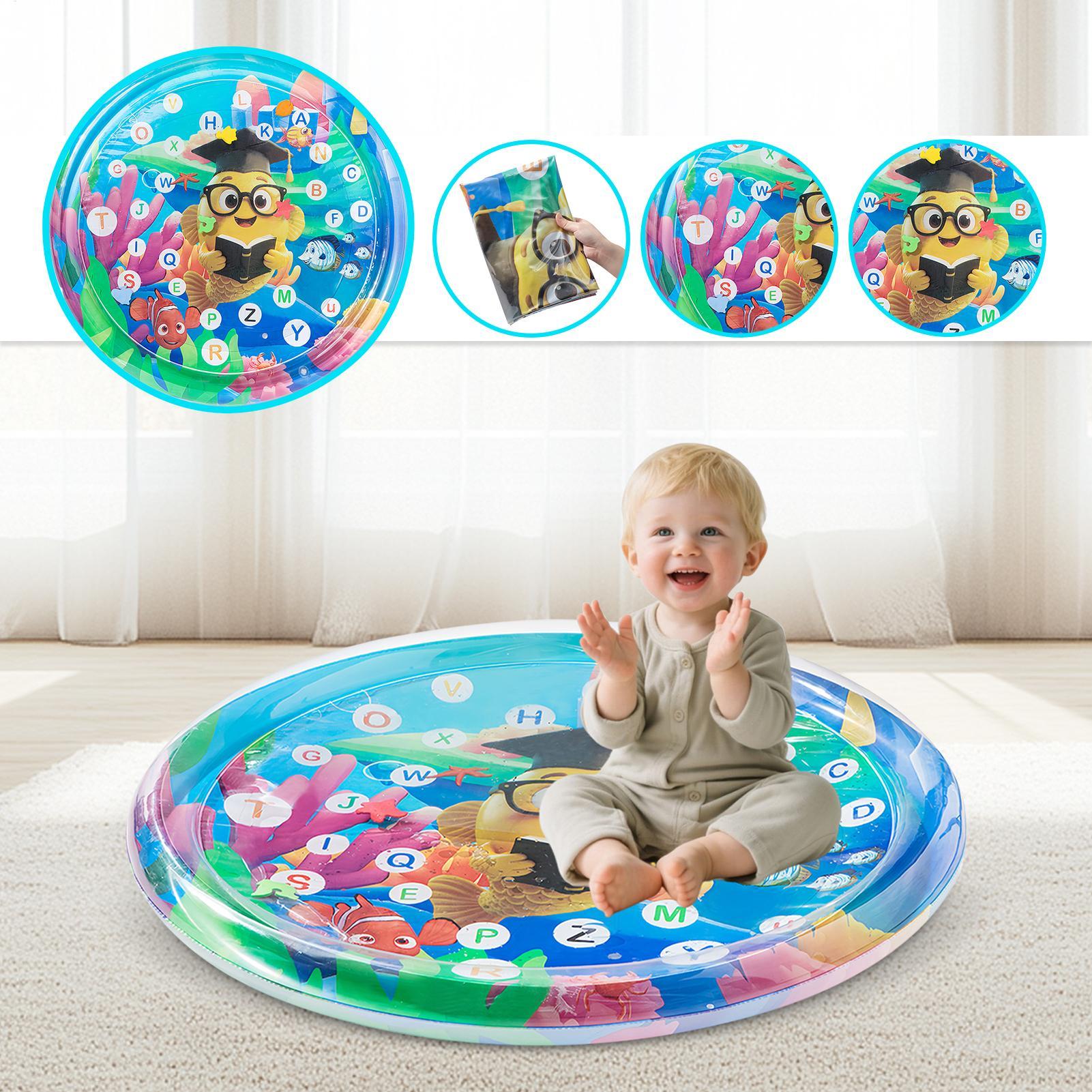 105Cm Tikar Air Bermain Bayi P - Kids Educational Mat ulasan dan harga