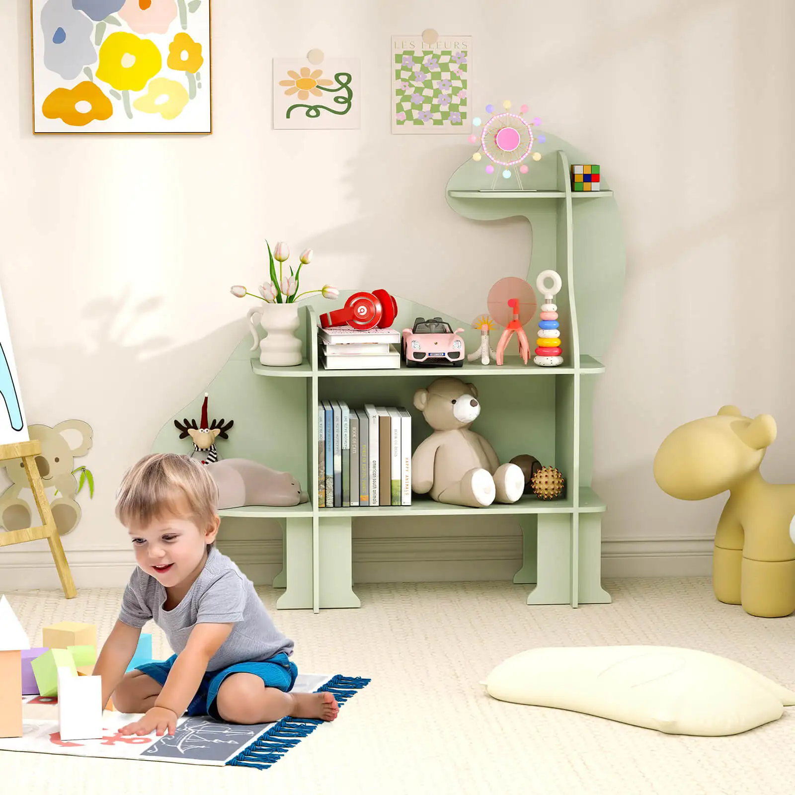 Item Penawaran Spesial Rak Buk - Montessori Shelf Toy ulasan dan harga