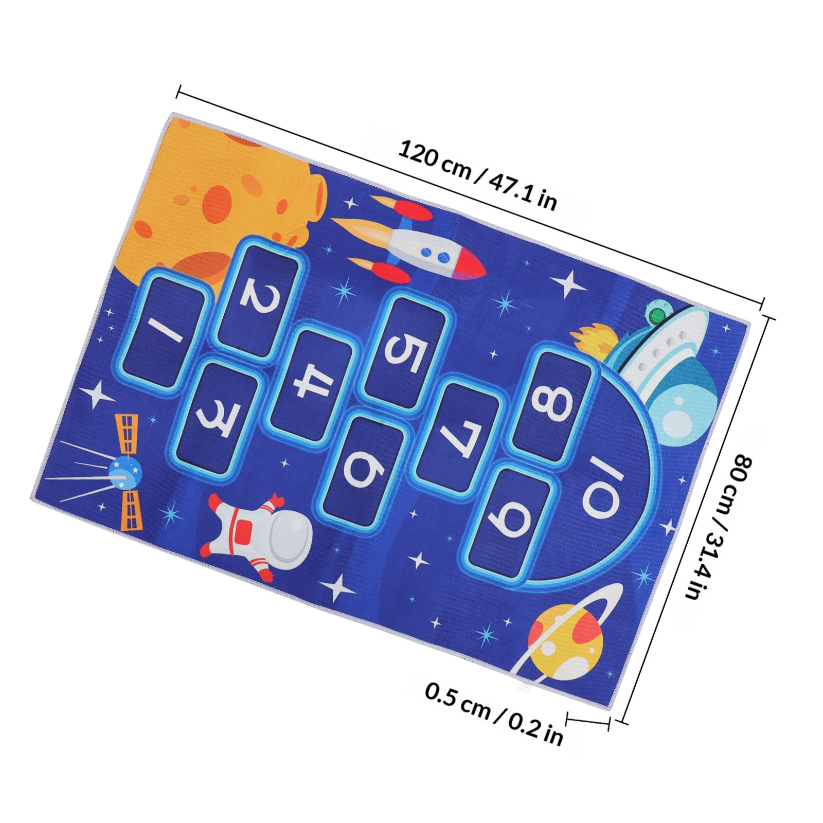 Karpet Lantai Hopscotch Besar  - Kids Educational Mat ulasan dan harga