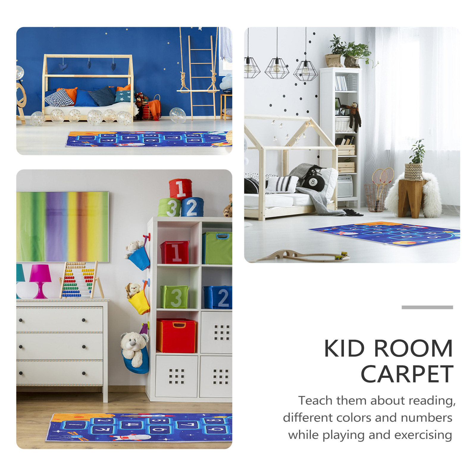 Karpet Lantai Hopscotch Besar  - Kids Educational Mat ulasan dan harga