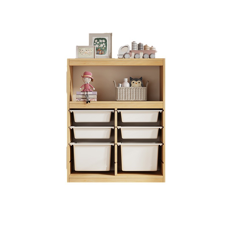 Lemari mainan Montessori anak- - Montessori Shelf Toy ulasan dan harga