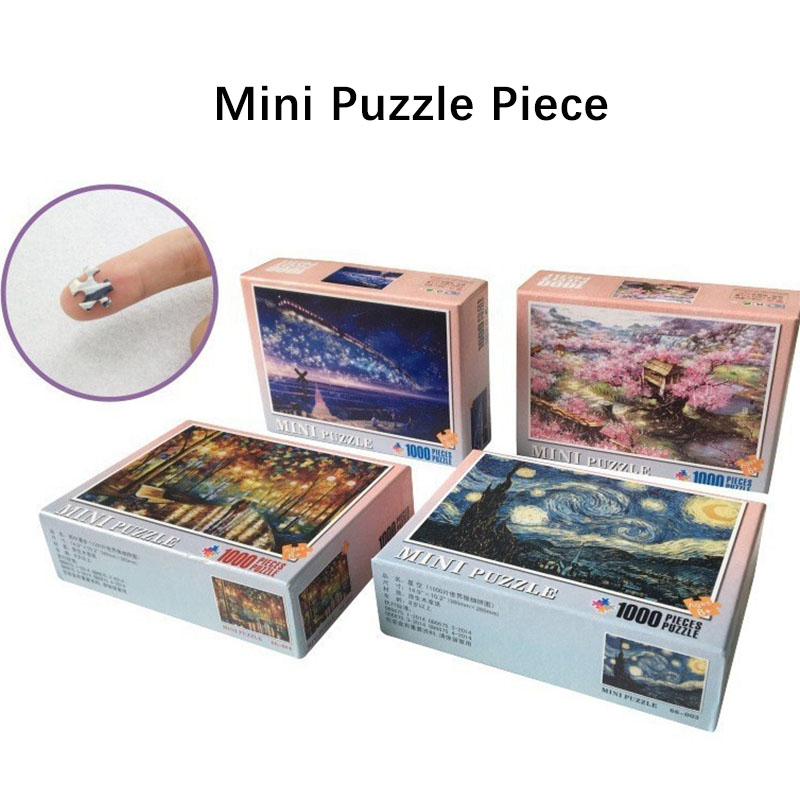 Mini Jigsaw Puzzle 1000 buah u - Puzzle Map World ulasan dan harga