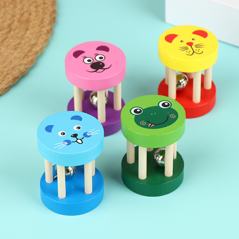 Kastanet Kayu Kartun Anak-anak - Kids Education Bell ulasan dan harga