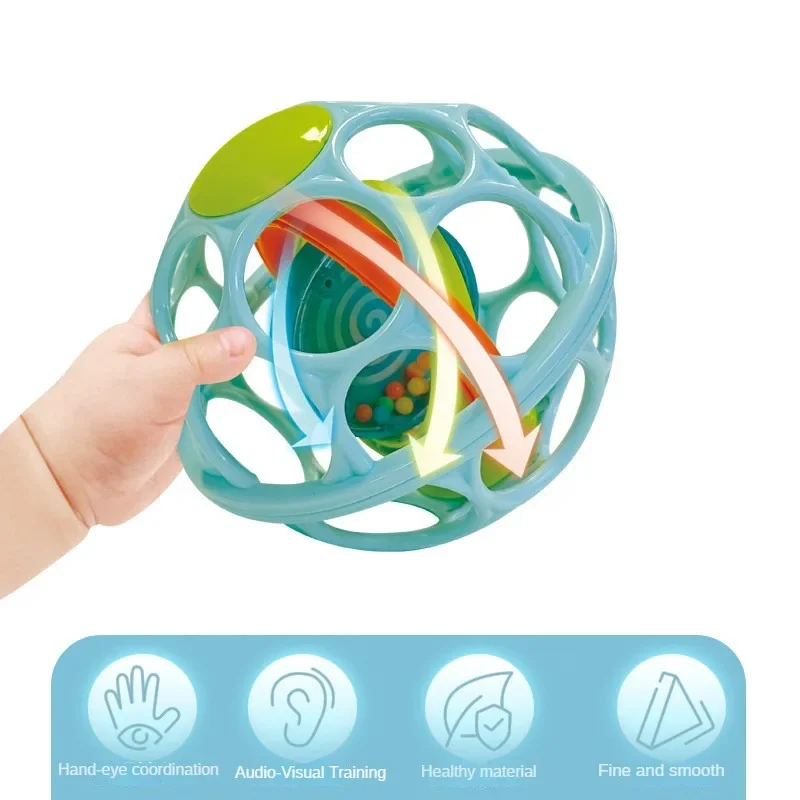 Mainan Bola Lembut Kerincingan - Kids Education Bell ulasan dan harga