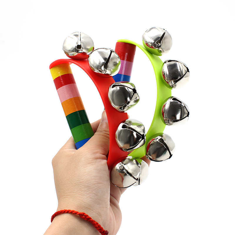 Lonceng Tangan Pelangi Peganga - Kids Education Bell ulasan dan harga
