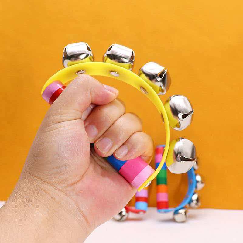 Lonceng Tangan Pelangi Peganga - Kids Education Bell ulasan dan harga