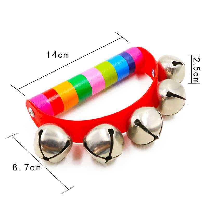 Lonceng Tangan Pelangi Peganga - Kids Education Bell ulasan dan harga
