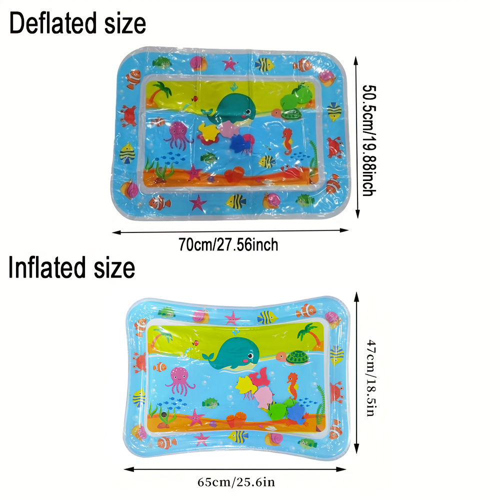 1 Buah Tikar Air Bermain PVC T - Kids Educational Mat ulasan dan harga