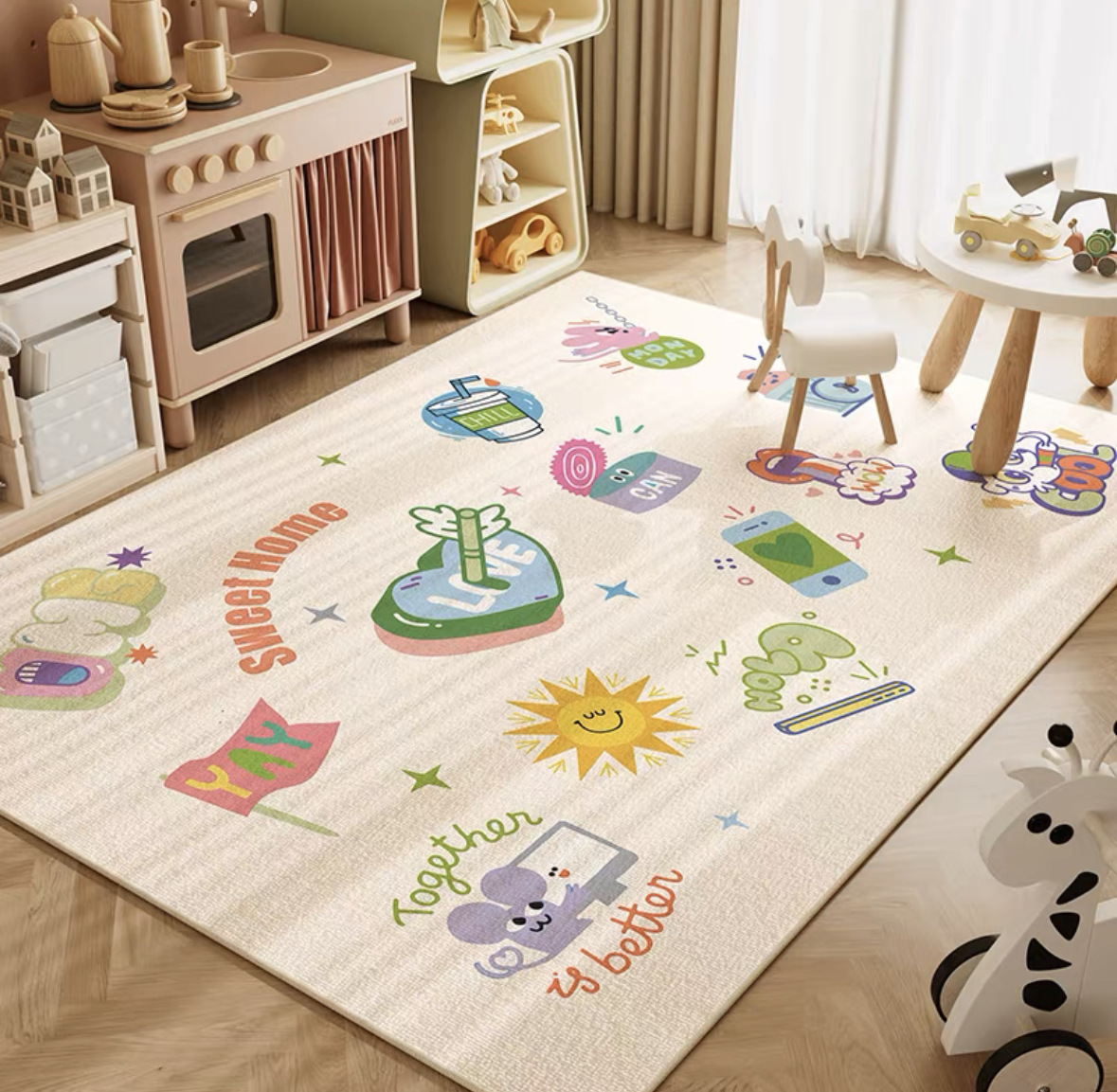 VIKAMA Karpet Merangkak Bayi M - Kids Education Room ulasan dan harga