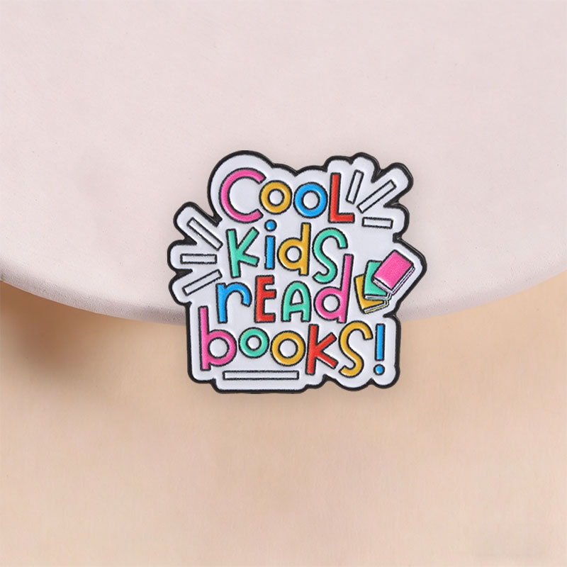 Pin Enamel Buku Anak-Anak Kere - Kids Education Quote ulasan dan harga