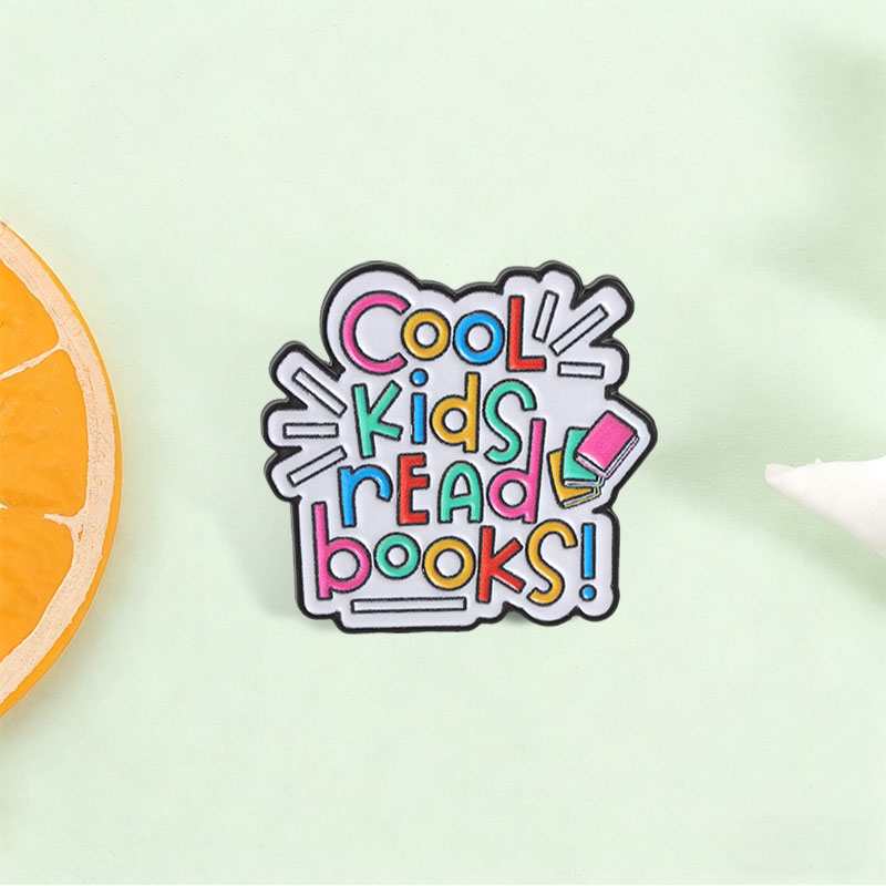 Pin Enamel Buku Anak-Anak Kere - Kids Education Quote ulasan dan harga