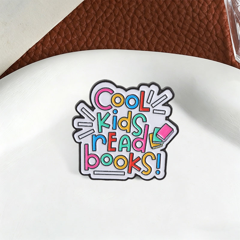 Pin Enamel Buku Anak-Anak Kere - Kids Education Quote ulasan dan harga