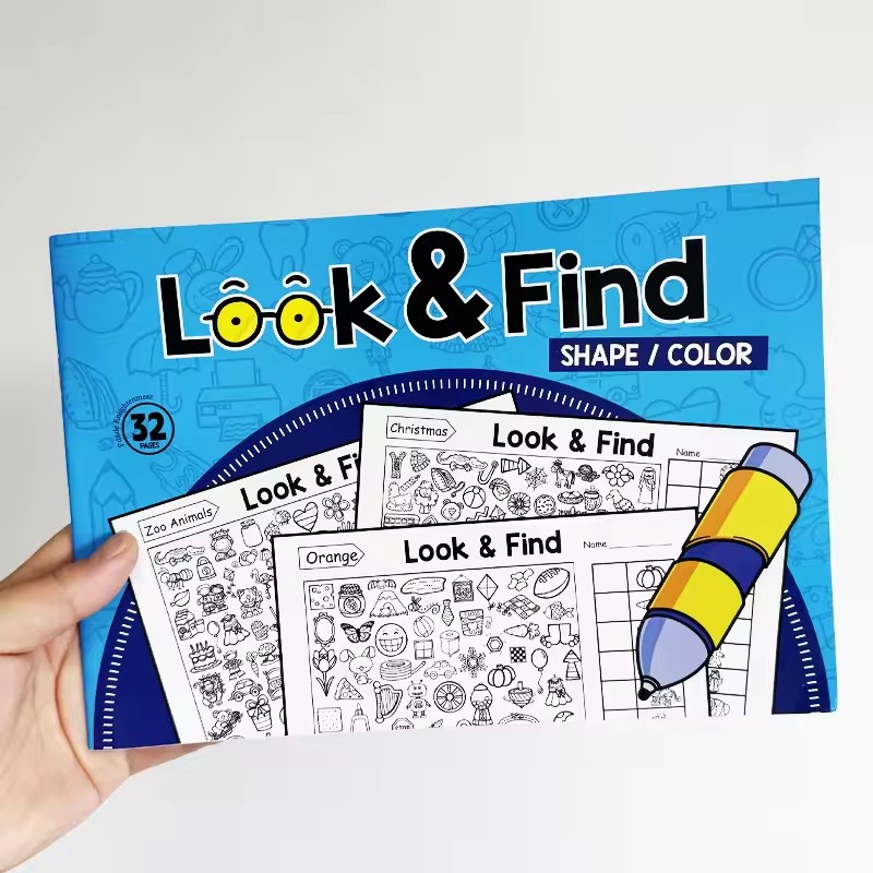 Buku Mewarnai Temukan dan Gamb - Kid Education ulasan dan harga