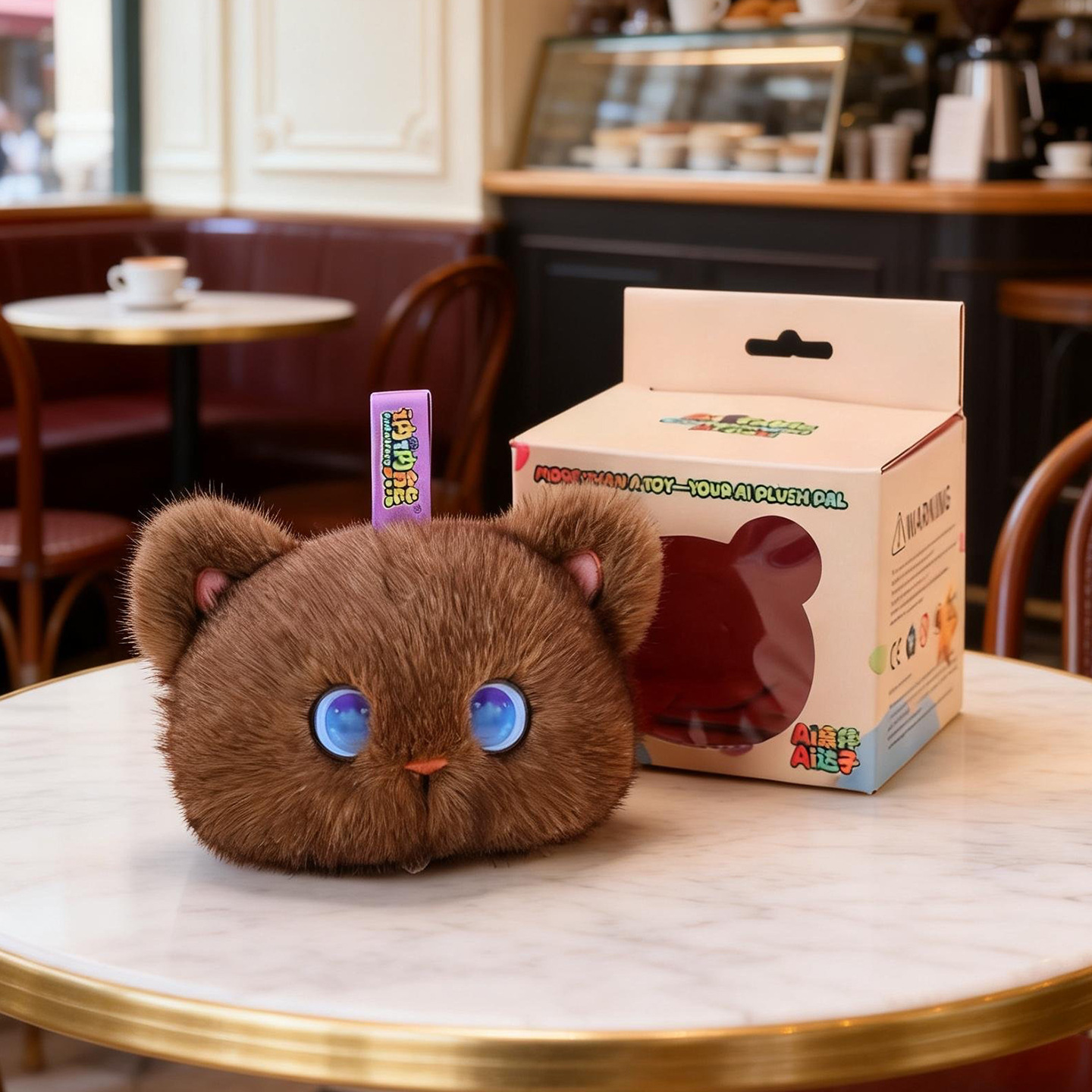 Mainan Kucing Boneka AI Tobot, - Kid Education ulasan dan harga