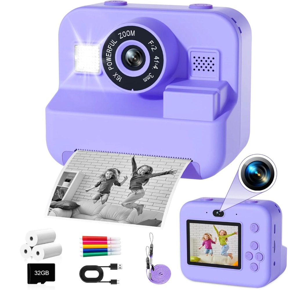 Kamera cetak instan termal edu - Kids Education Images ulasan dan harga