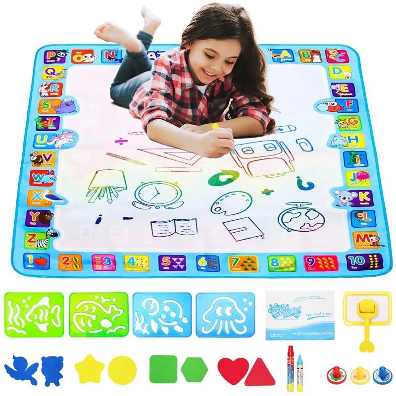 Coolplay Alas gambar air ajaib - Kids Educational Mat ulasan dan harga
