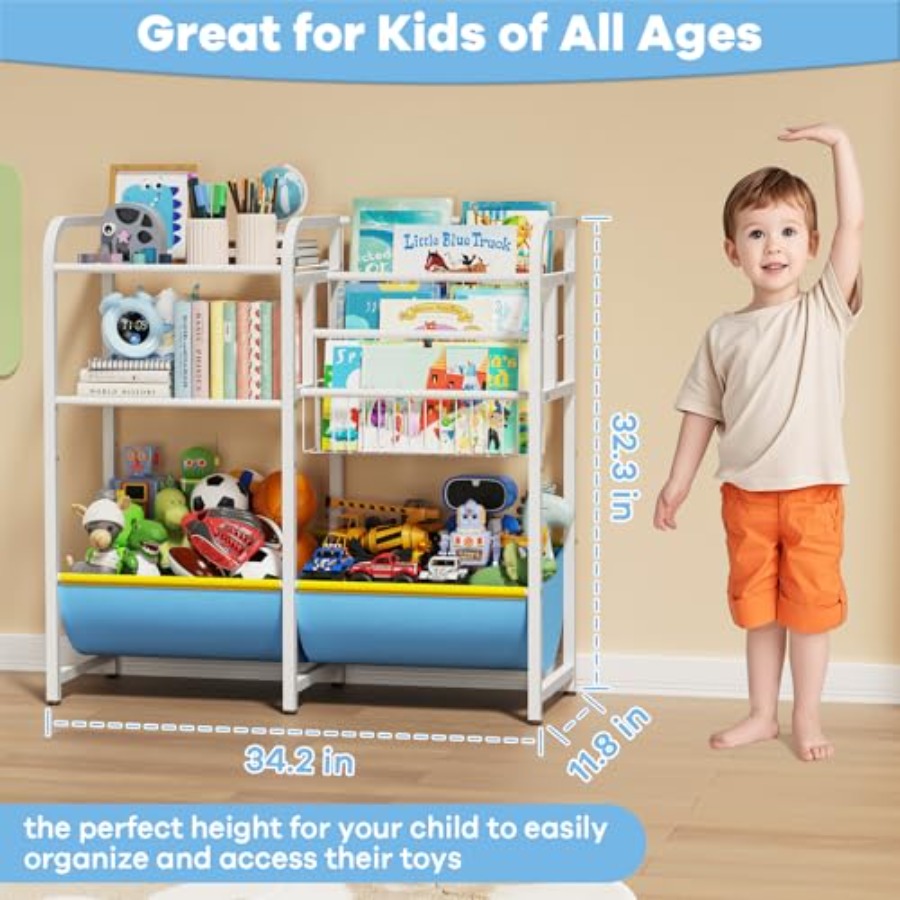 Rak Buku dan Penyimpanan Maina - Montessori Shelf Toy ulasan dan harga