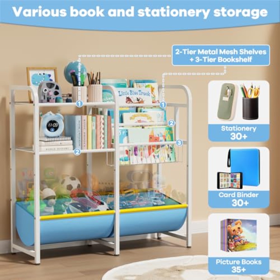 Rak Buku dan Penyimpanan Maina - Montessori Shelf Toy ulasan dan harga