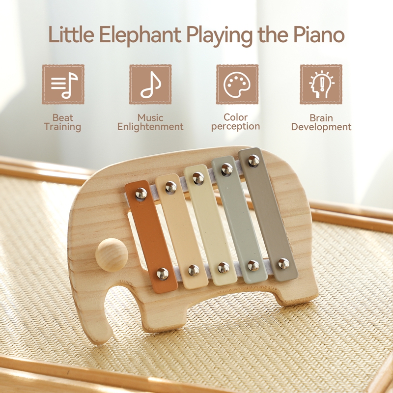Mainan Alat Musik Kayu Gambang - Kids Education Bell ulasan dan harga