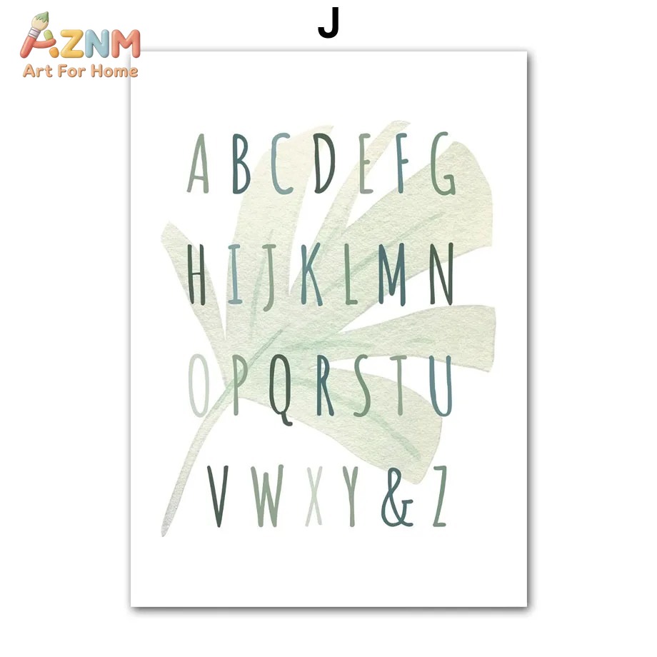 AZNM Lukisan Kanvas Dinosaurus - Kids Education Quote ulasan dan harga