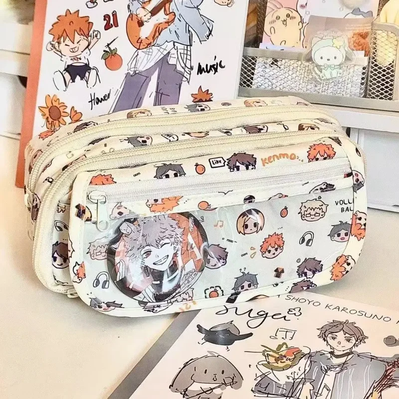 Anime Haikyuu!! Kotak Pensil K - Kids Education School ulasan dan harga