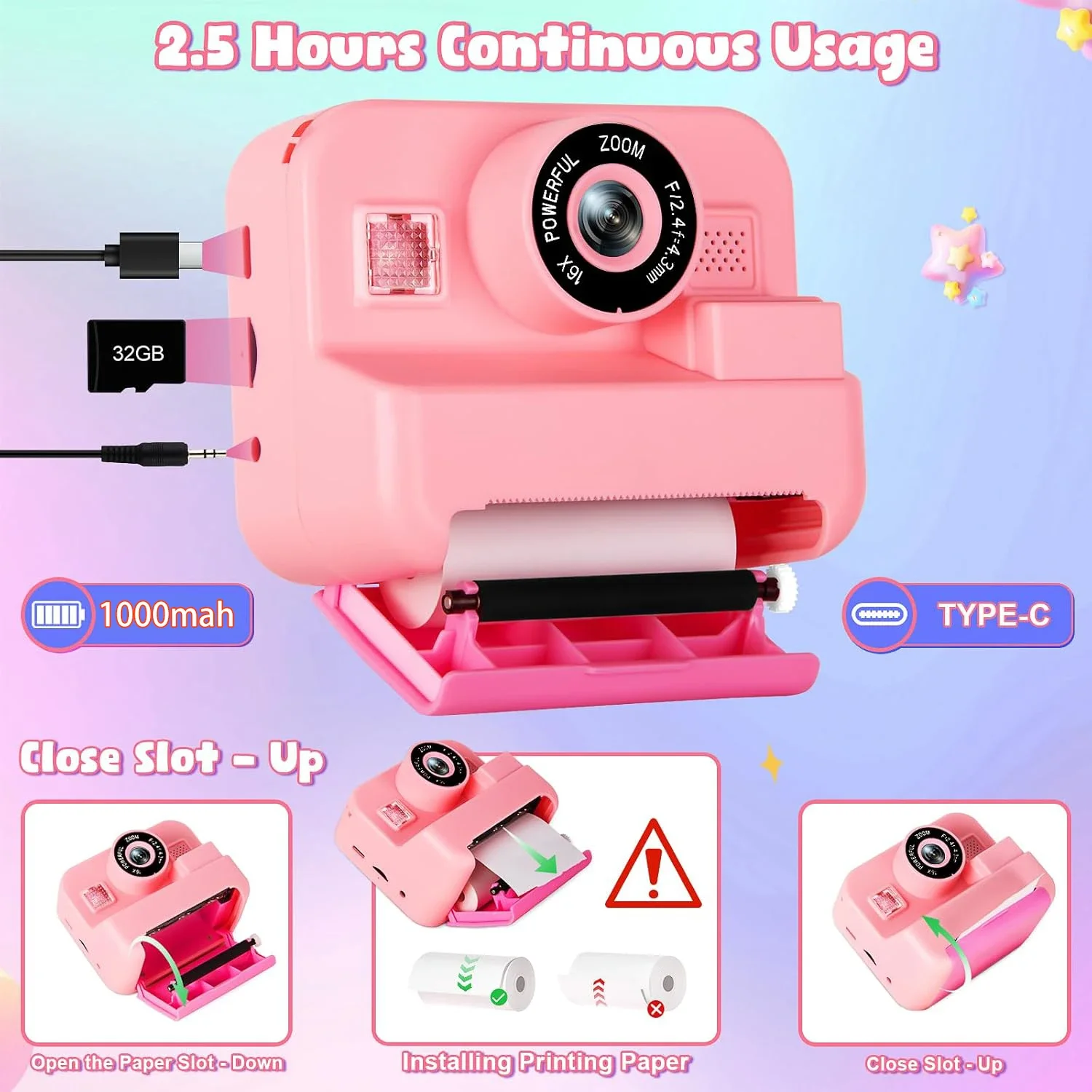 Kamera anak-anak Digital, ceta - Kids Education Images ulasan dan harga
