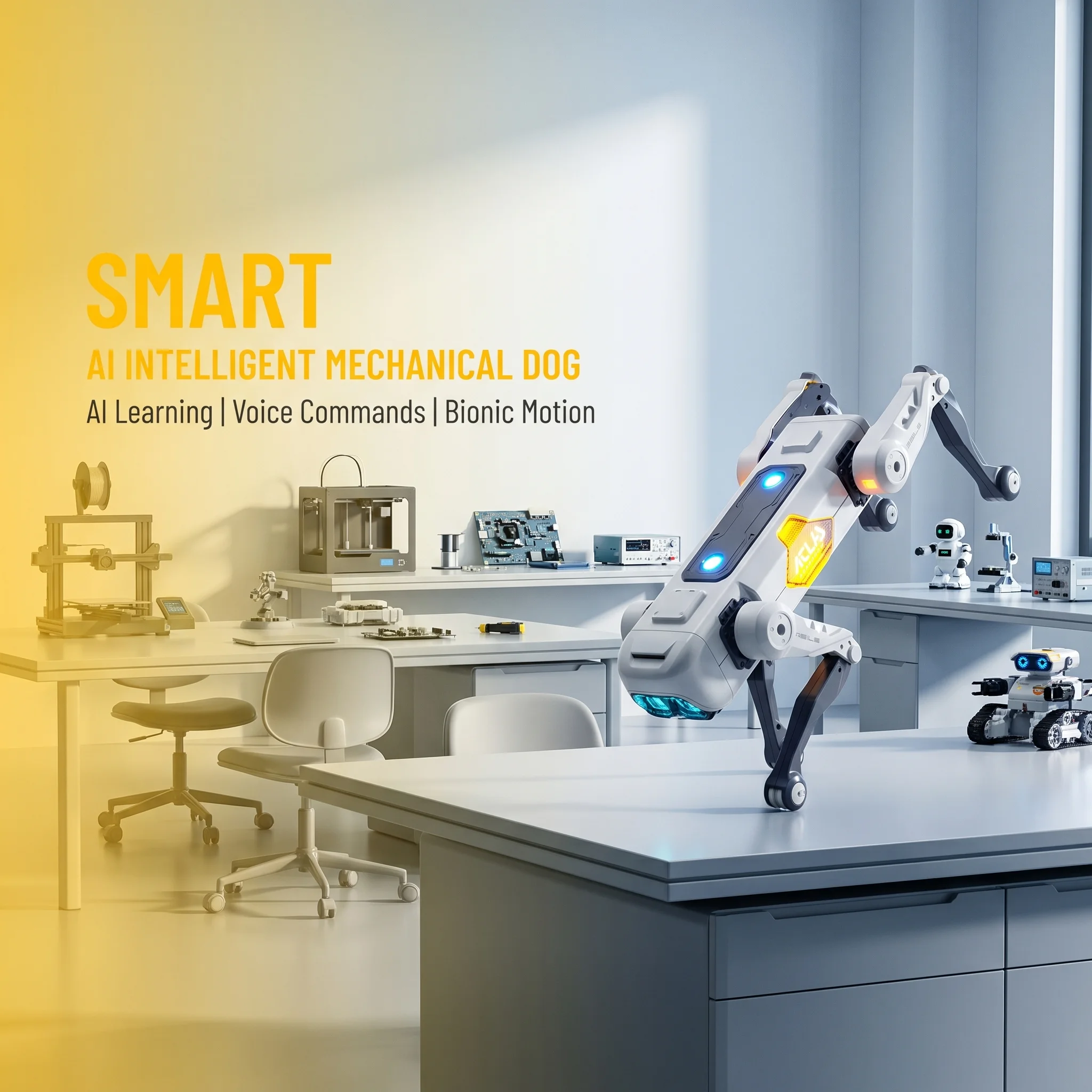 Robot Anjing Pintar AI, Kontro - Kid Education ulasan dan harga