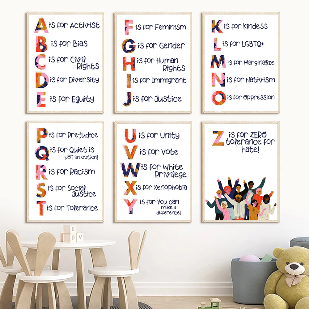 Poster motif kutipan hak manus - Kids Education Quote ulasan dan harga
