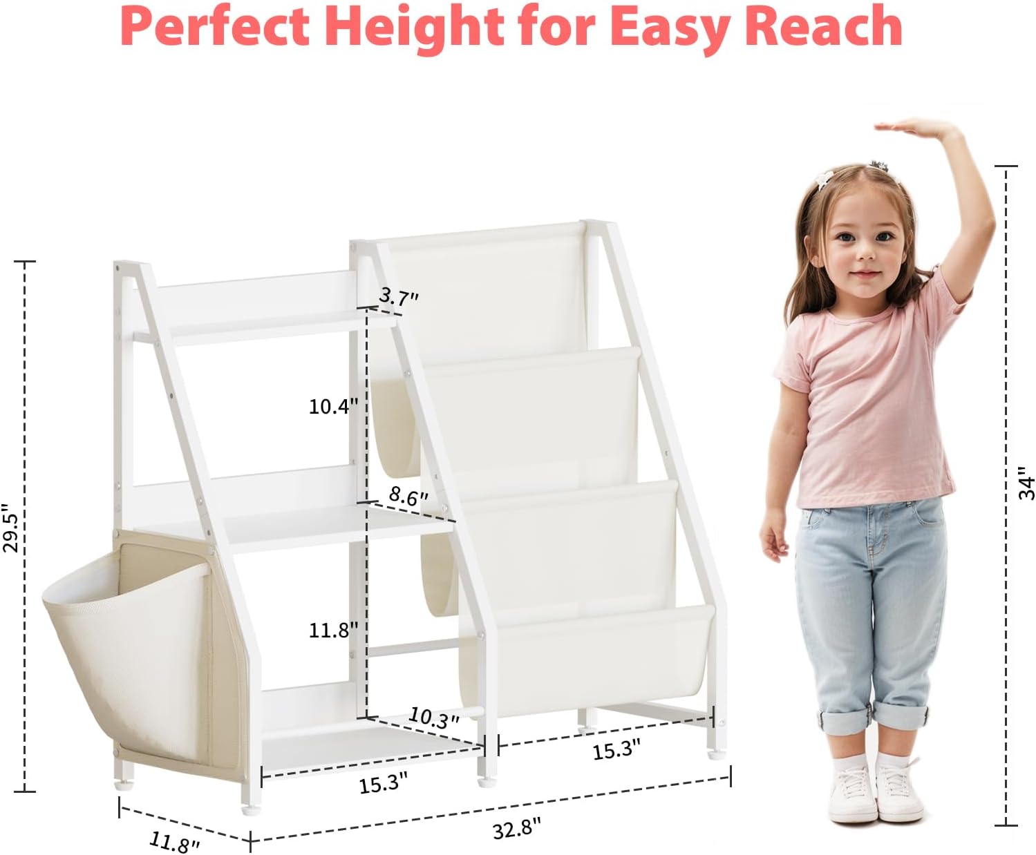 Rak Buku dan Penyimpanan Maina - Montessori Shelf Toy ulasan dan harga
